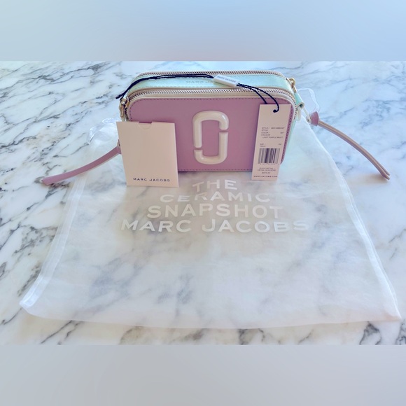 Marc Jacobs Ceramic Snapshot Bag (Light Purple/Multi) - Picture 11 of 15